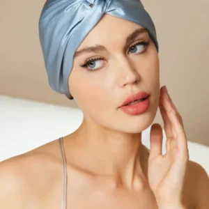 Silk Sleep Cap Pure Mulberry Silk Hair Protection - Product showcase