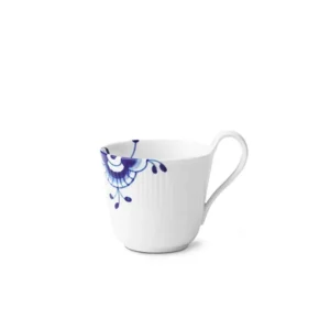Royal Copenhagen Blau Mega Riflet, højhankskop 33 cl