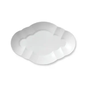 Royal Copenhagen Weiß Elements, Fad 38,5 cm