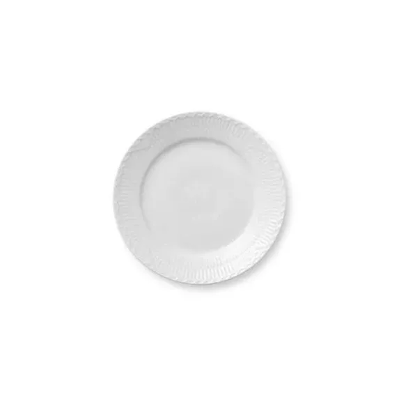 Royal Copenhagen Weiß Halvblonde, Teller 19 cm
