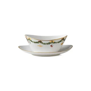 Royal Copenhagen Stjerne Riflet Jul, Sauciere 43 cl