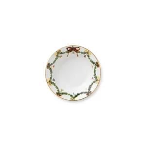 Royal Copenhagen Stjerne Riflet Jul, tiefer Teller 17 cm