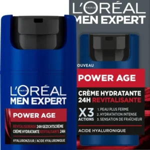 L'Oréal Paris Men Expert Power Age - Hydraterende Gezichtscrème tegen Huidveroudering - 50 ml - Dagcrème