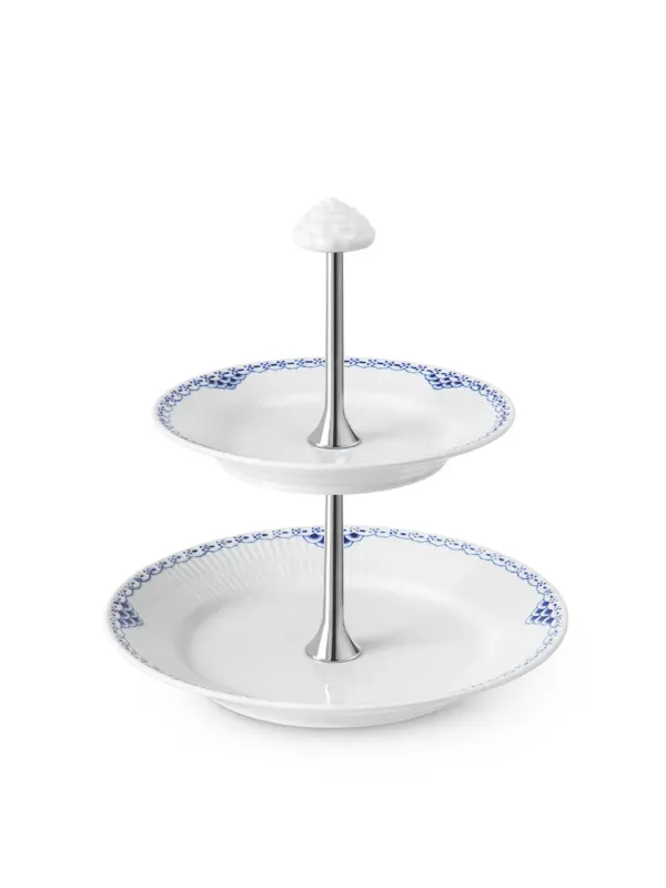 Royal Copenhagen Prinsesse, Etagere 2-stöckig – Bild 2