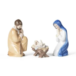 Royal Copenhagen Figurine Krippe, Josef, Maria & Jesuskind