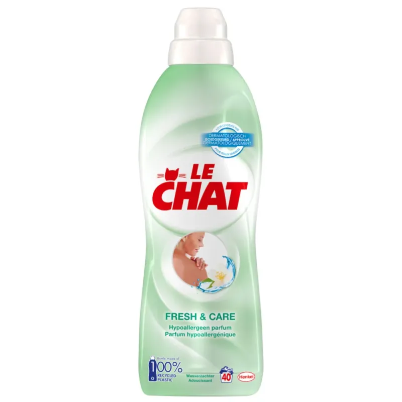 Le Chat Fresh & Care Wasverzachter - 40 wasbeurten