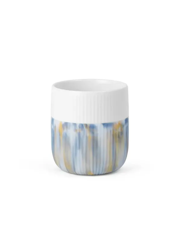 Royal Copenhagen Riflet Contrast Marble, Ocean Mist 35 cl