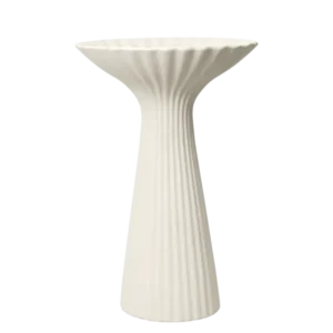 Fountain Pedestal Bowl, Elfenbein von Ferm Living