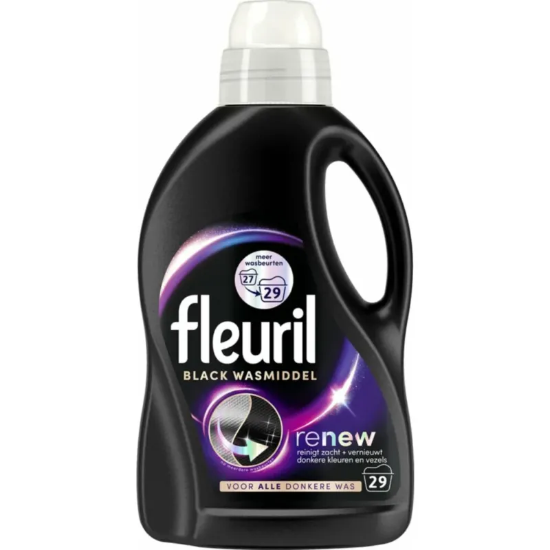 Fleuril Wasmiddel Renew Zwart 29 Wasbeurten 1,3 liter