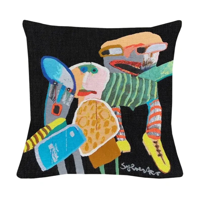 Sylvester De Gule Sko Kissen von Poulin Design