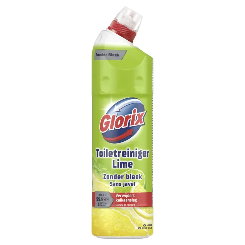 Glorix Toiletreiniger Zonder Bleek - Lime - 750 ml
