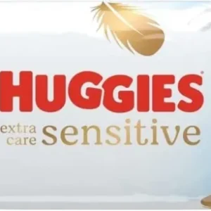 Huggies Extra Care Sensitive - Billendoekjes - 56 babydoekjes