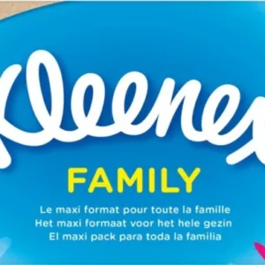 Kleenex Tissues Family 128 stuks - Verpakking beschadigd