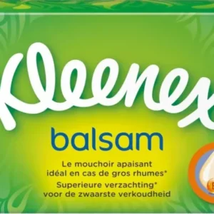 Kleenex Tissues Balsam - 64 stuks - Verpakking beschadigd