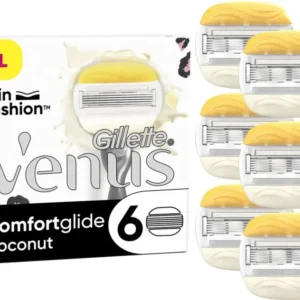 Gillette Venus Scheermesjes Comfortglide Coconut - 6 Navulmesjes- Verpakking beschadigd