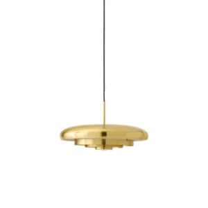 Resonant Pendelleuchte, poliertes Messing von Audo Copenhagen