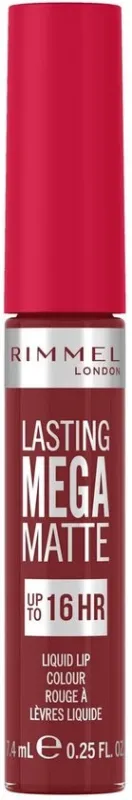 Rimmel Lasting Mega Matte Liquid Lipstick 7.4 ML Ruby Passion