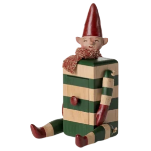 Skuffenisse – Elf with Drawer, Grün von Maileg