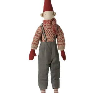 Maileg - Pixy Größe 4, Junge mit gestricktem Pullover und Schal