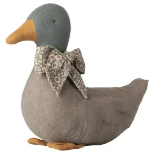Maileg - Ente mit Schleife, grau