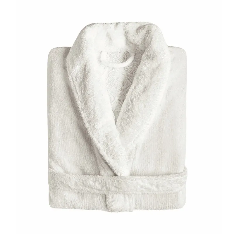 Graccioza Egoist Bademantel - Farbe Snow