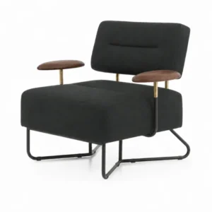 QT Lounge-Sessel, Walnuss, Relate 191 HR von Stellar Works