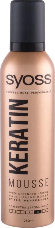 Syoss - Haarmousse - Keratin - 4 - 250ml