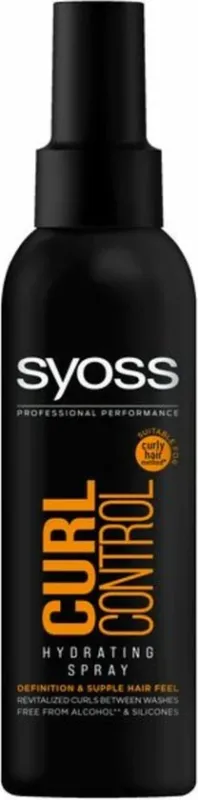 Syoss Curl Control Haarspray 150 ml / Beschadigde verpakking / dopje van de pomp mist