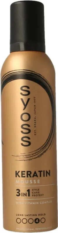 Syoss Keratin Haarmousse - 250 ml