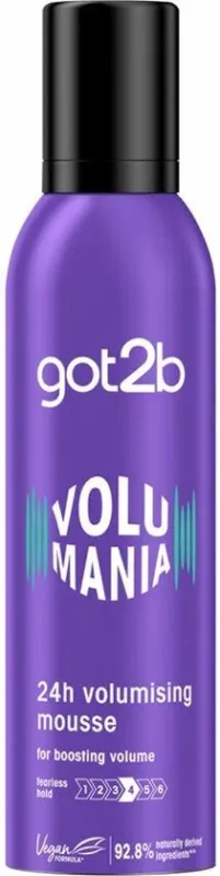 Got2b Volumania 24H Volumizing Mouse - 250 ml