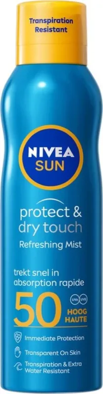 NIVEA SUN Protect & Refresh Verfrissende Zonnebrandspray SPF 50 - 200 ml