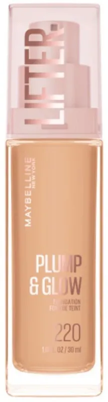 Maybelline Lifter Plump & Glow Foundation 220 - 30 ml - Beschadigde Verpakking