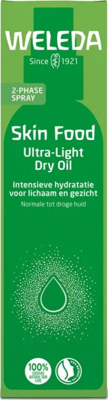 Weleda Skin Food - Ultra-Light Dry Oil - Lavendel & Sinaasappel - 100ml- Verpakking beschadigd