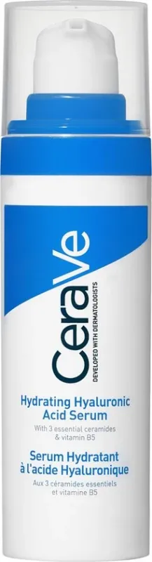 CeraVe Hydraterend Hyaluronzuur Serum - Gecombineerde tot zeer droge huid - Hyaluronzuur - 30ml - Verpakking ontbreekt.