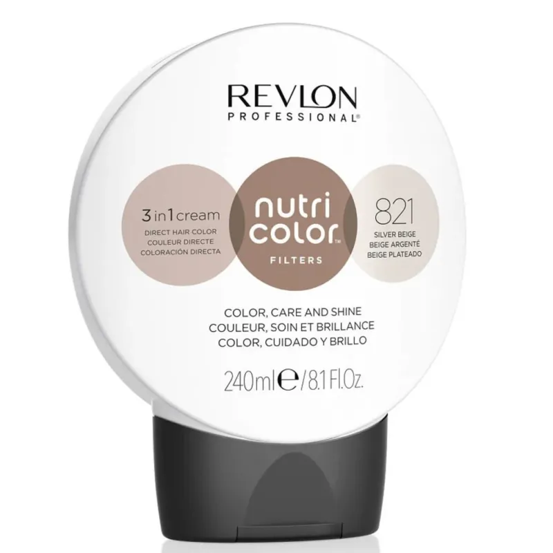 Revlon Nutri Color Filters 3 in 1 Cream 821 Silver Beige
