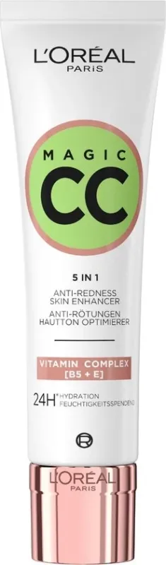 L'Oréal Paris Magic CC Verzorgende dagcrème en make-up in 1 - 24H hydration CC Cream 30ml