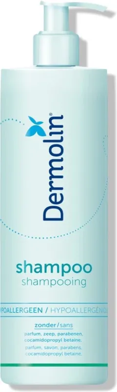 Dermolin - Shampoo 400 ml- Verpakking beschadigd / pompje kapot