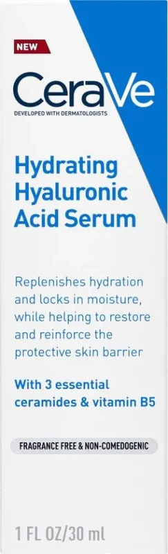CeraVe Hydraterend Hyaluronzuur Serum - Gecombineerde tot zeer droge huid - Hyaluronzuur - 30ml