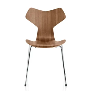 3130 Grand Prix™ Stuhl in Naturfurnier von Arne Jacobsen