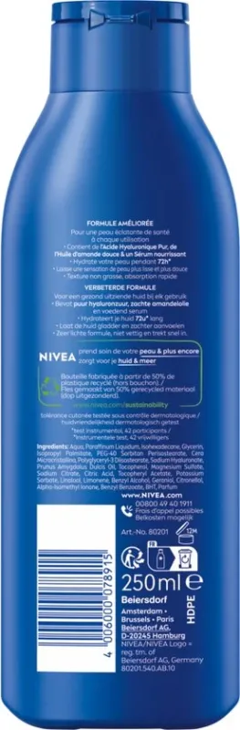 NIVEA Verzorgend - 250 ml - Body Milk