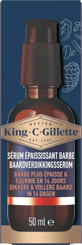King C. Gillette Baardverdikkingsserum - 50ml