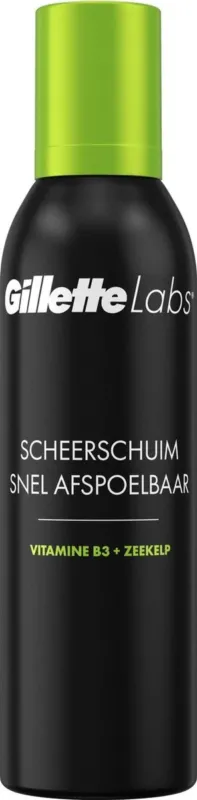 GilletteLabs Snel Afspoelbare Lichtgewicht Scheerschuim - Van Gillette Voor Mannen - 240ml