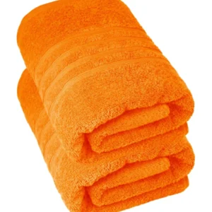 Duschtuch 70x140 cm 2er Set Orange - Clementinen