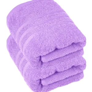 Handtuch 50x100 cm 2er Set Lila - Flieder