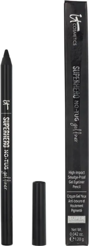 IT Cosmetics Superhero No-Tug Sharpening Gel Eyeliner Potlood - Waterproof - Super Black