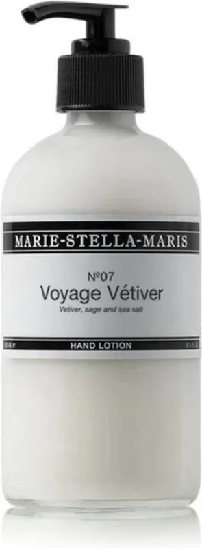 Marie-Stella-Maris No.7 Voyage Vetiver Handlotion - Met shea butter en zonnebloemolie - 250ml - Beschadigde verpakking