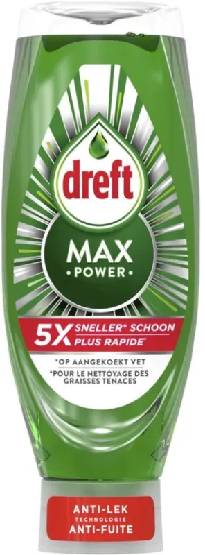 Dreft Max Power Afwasmiddel Original 730 ml