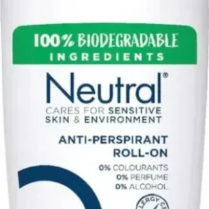 Neutral Sensitive Skin Deodorant Roller - 50 ml