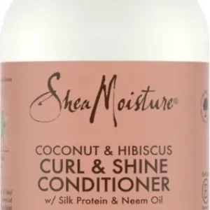 Shea Moisture Coconut & Hibiscus - Curl & Shine Conditioner - 384 ml
