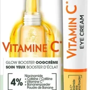 Garnier SkinActive Glow Booster Oogcrème met Vitamine C 15 ml - verpakking beschadigd